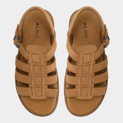 Aldo Warley Camel Men's Sandals & Slides - Strappy flat sandal