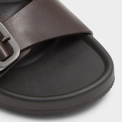 Aldo Kennebunk Dark Brown Men's Slides - Slide sandal