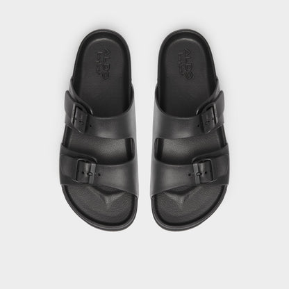 Aldo Hideo Black Men's Slides - Slide sandal