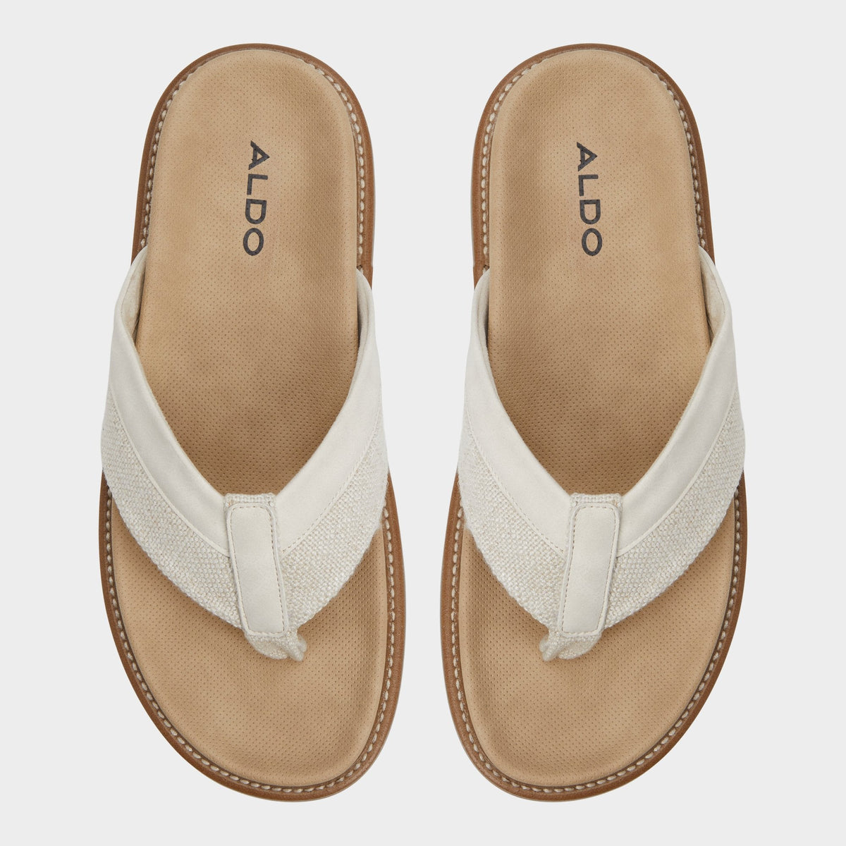 Aldo Beachbreeze Bone Men's Slides - Slide sandal