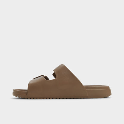Aldo Hideo Light Brown Men's Slides - Slide sandal
