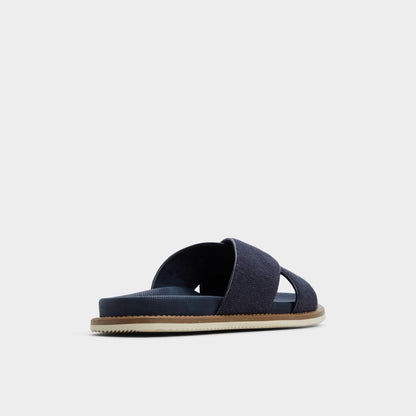 Aldo Marrin Navy Men's Slides - Slide sandal