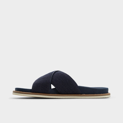 Aldo Marrin Navy Men's Slides - Slide sandal