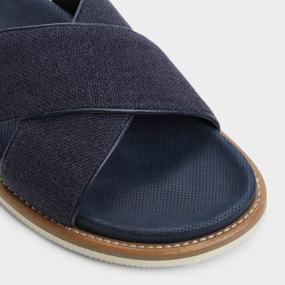 Aldo Marrin Navy Men's Slides - Slide sandal
