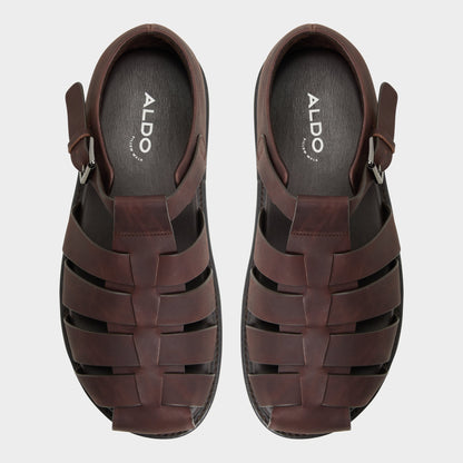 Aldo Wildhaven Brown Overflow Men's Sandals & Slides - Flat sandal