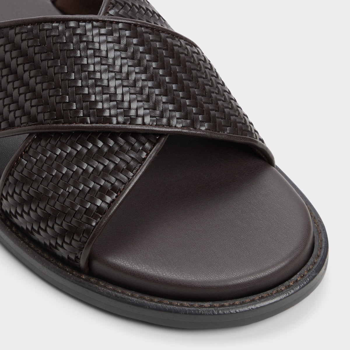 Aldo Tarik Dark Brown Men's Sandals & Slides - Slide sandal