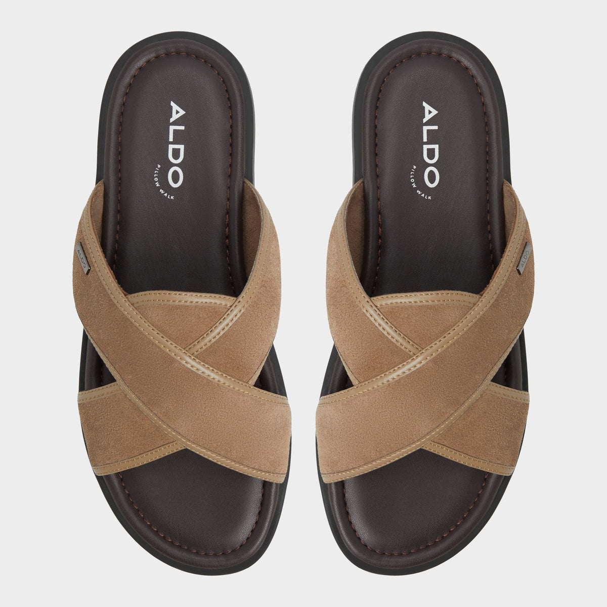 Aldo Olino Other Brown Men's Slides - Slide sandal