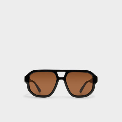 Aldo Elaurien Black Men's Aviator - Aviator sunglasses