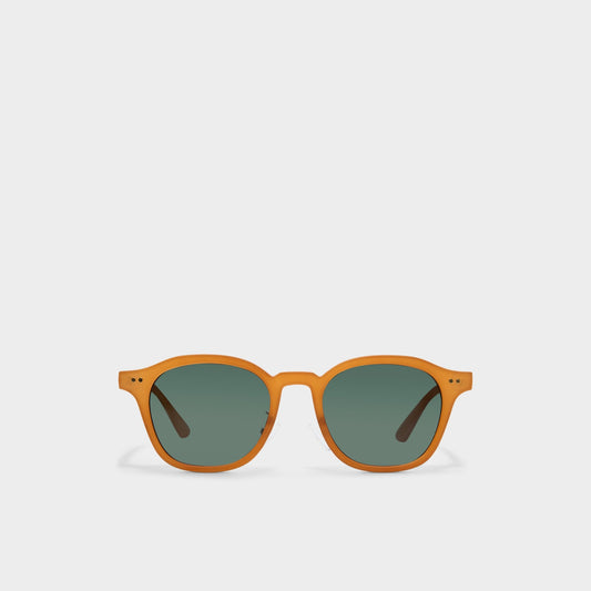 Aldo Kasienx Dark Yellow Men's Round - Round sunglasses