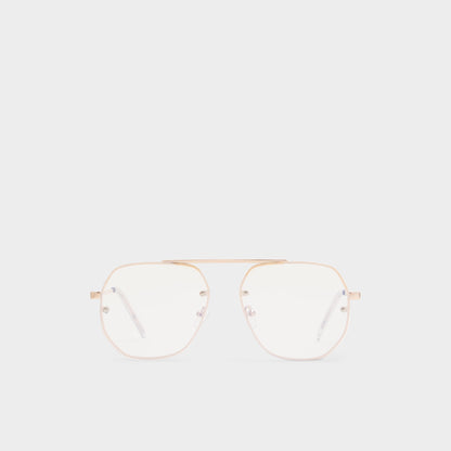 Aldo Diprion Gold Men's Aviator - Non-prescription reading glasses