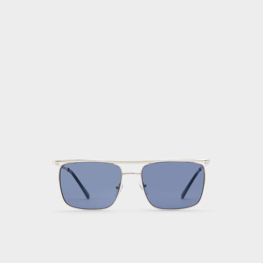 Aldo Seveathien Gold Men's Aviator - Rectangle sunglasses
