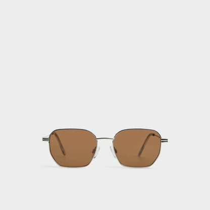Aldo Flyynn in Silver - Rectangle sunglasses