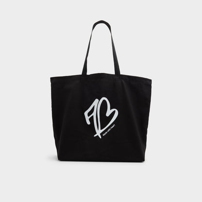 Aldo Made With Heart Tote Black/White Tote & Satchel bags - Tote bag