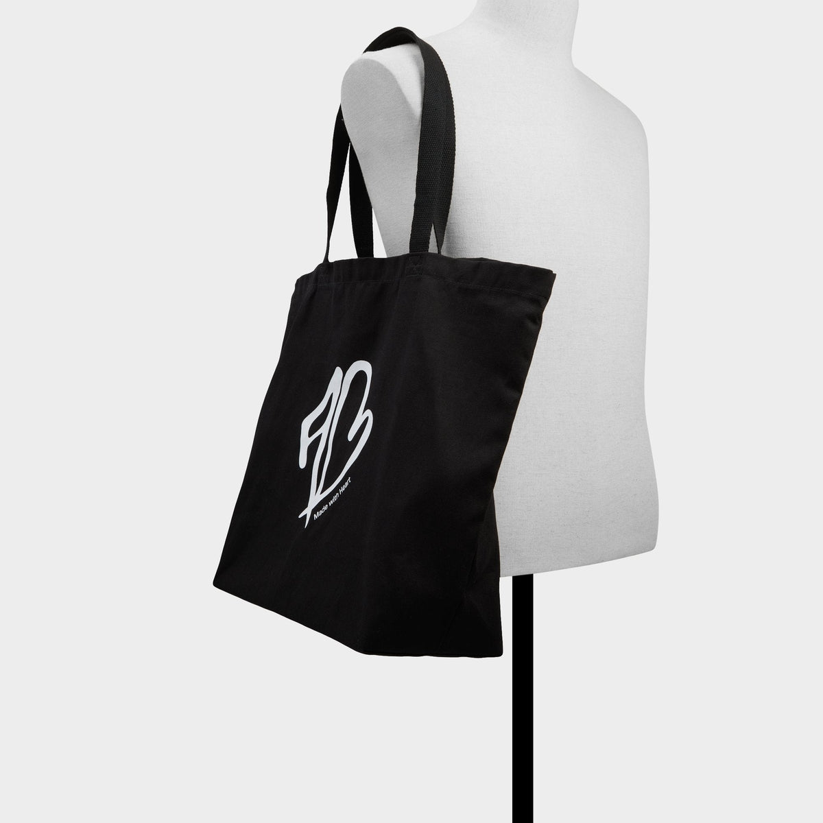 Aldo Made With Heart Tote Black/White Tote & Satchel bags - Tote bag