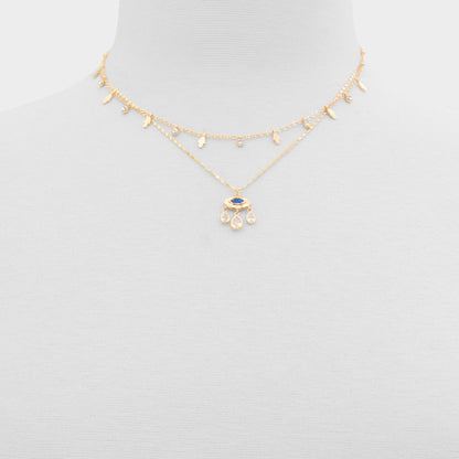 Aldo Protrectra in Light Blue - Layered necklace