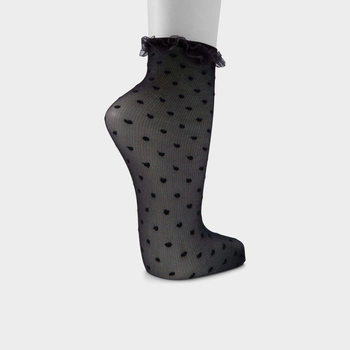 Aldo Polkafrill in Black White - Socks