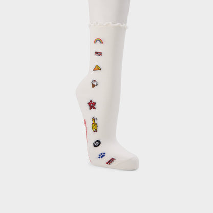 Aldo Strangeicons in Ice - Women's socks