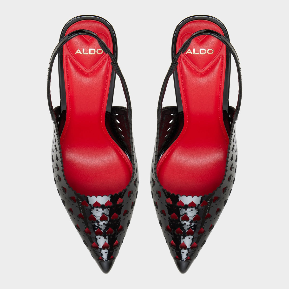 Aldo Lovesling in Black - Sling back high heel, Stiletto heel
