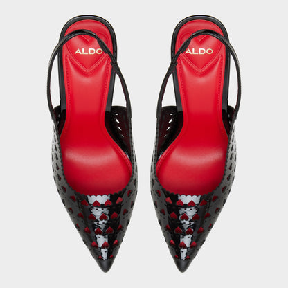 Aldo Lovesling in Black - Sling back high heel, Stiletto heel
