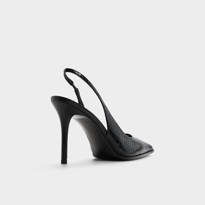 Aldo Re in Samantha Other Black - Sling back high heel, Stiletto heel
