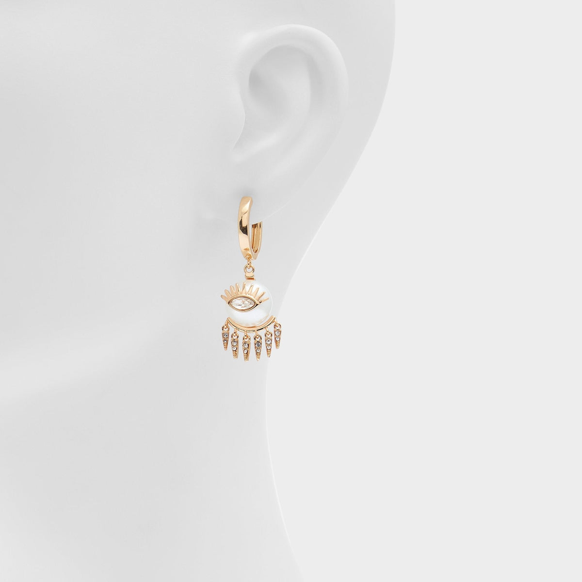 Aldo Kythe Gold/Clear Multi Women's Earrings - Earrings