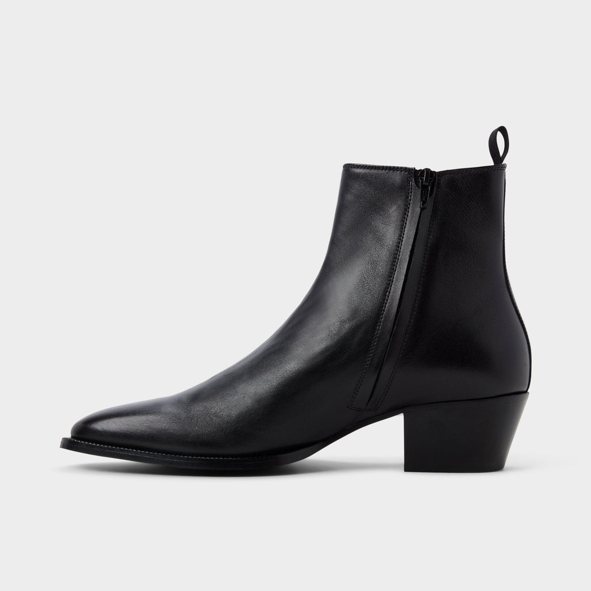 Aldo Jako in Black - Chelsea boot, Block heel