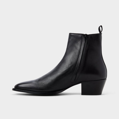 Aldo Jako in Black - Chelsea boot, Block heel