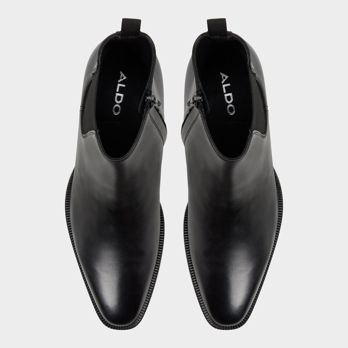 Aldo Jako in Black - Chelsea boot, Block heel