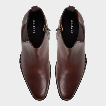 Aldo Jako in Brown - Chelsea boot, Block heel