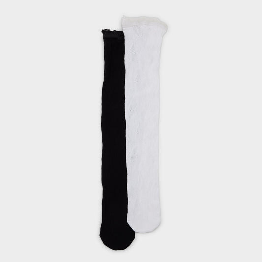 Aldo Lacydaze in Black White - Crew socks
