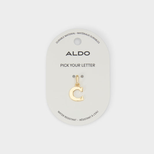 Aldo Initials Gold Women's Jewelry Charms - Jewelry charm