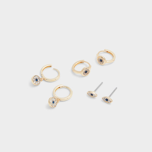 Aldo Pelevin Light Blue Women's Earrings - Hoop earrings