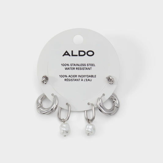 Aldo Loveknots Silver Women's Aldo Sport Club - Earrings