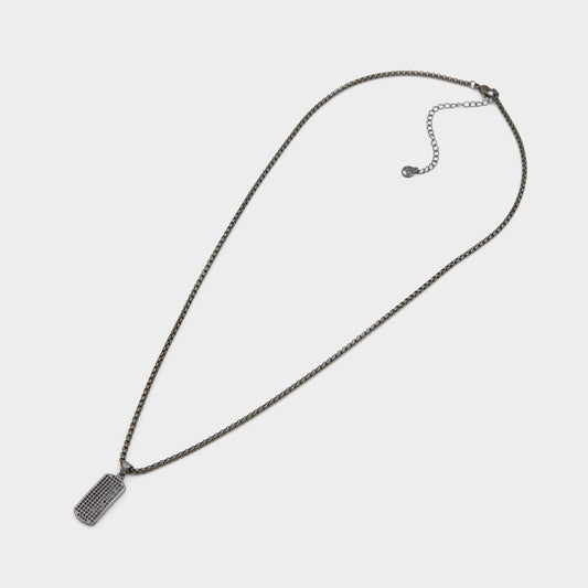 Aldo Sabor Grey Men's Jewelry - Necklace